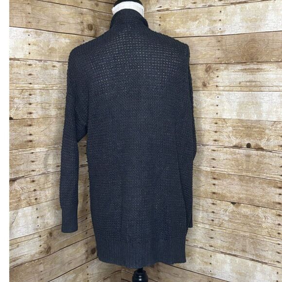 AMERICAN EAGLE OPEN FRONT LOOSE KNIT CASUAL ESSENTIAL MODEST CARDIGAN SIZE SMALL - Picture 3 of 3